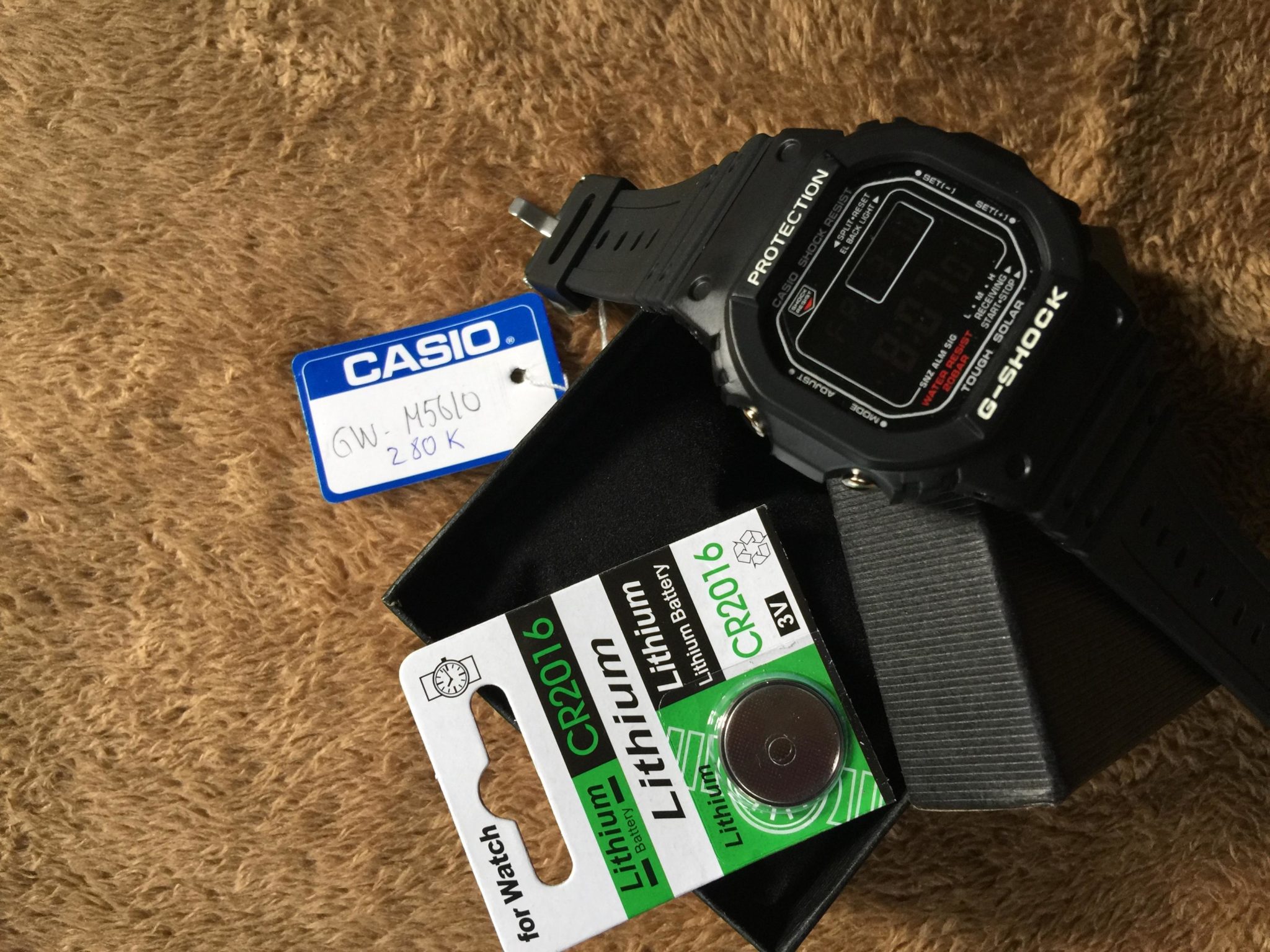 Thay pin đồng hồ Casio bao nhiêu tiền