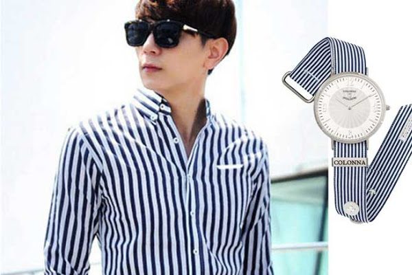 Đồng hồ nam dây vải “Colona”- Nghệ thuật thời trang Ý
