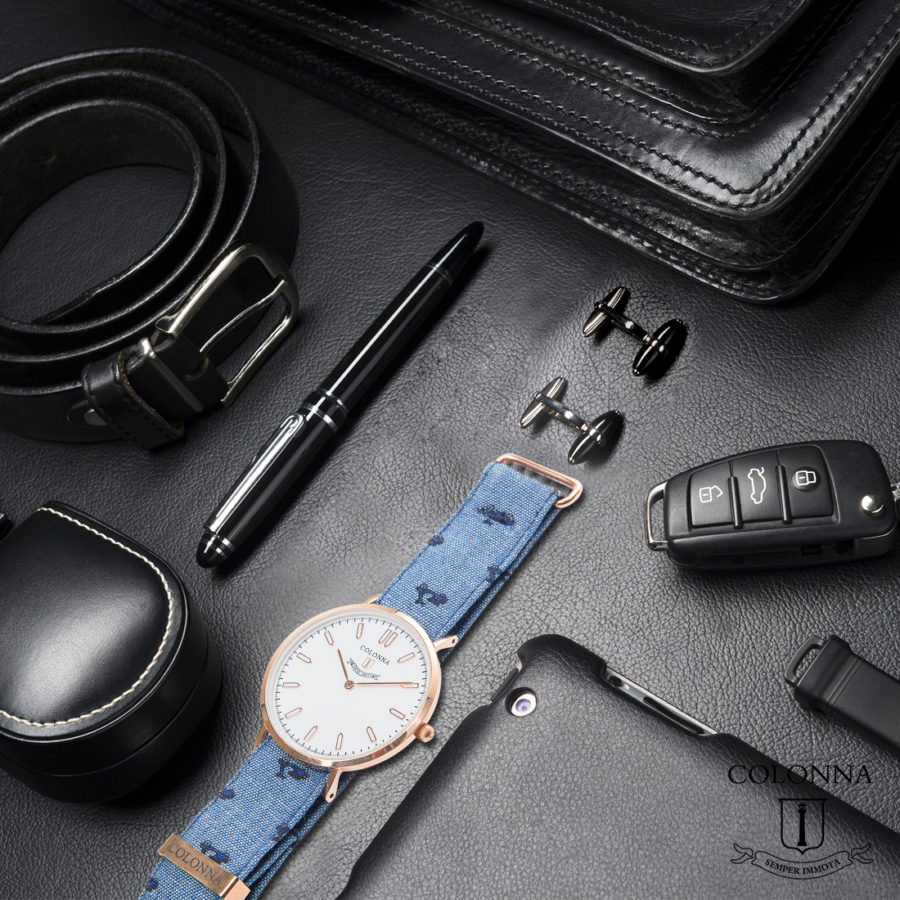 họa tiết đồng hồ Colona