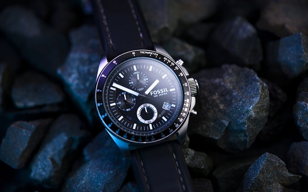 Đồng hồ dây da nam đẹp Fossil