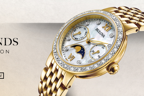 đồng hồ Bulova kim cương