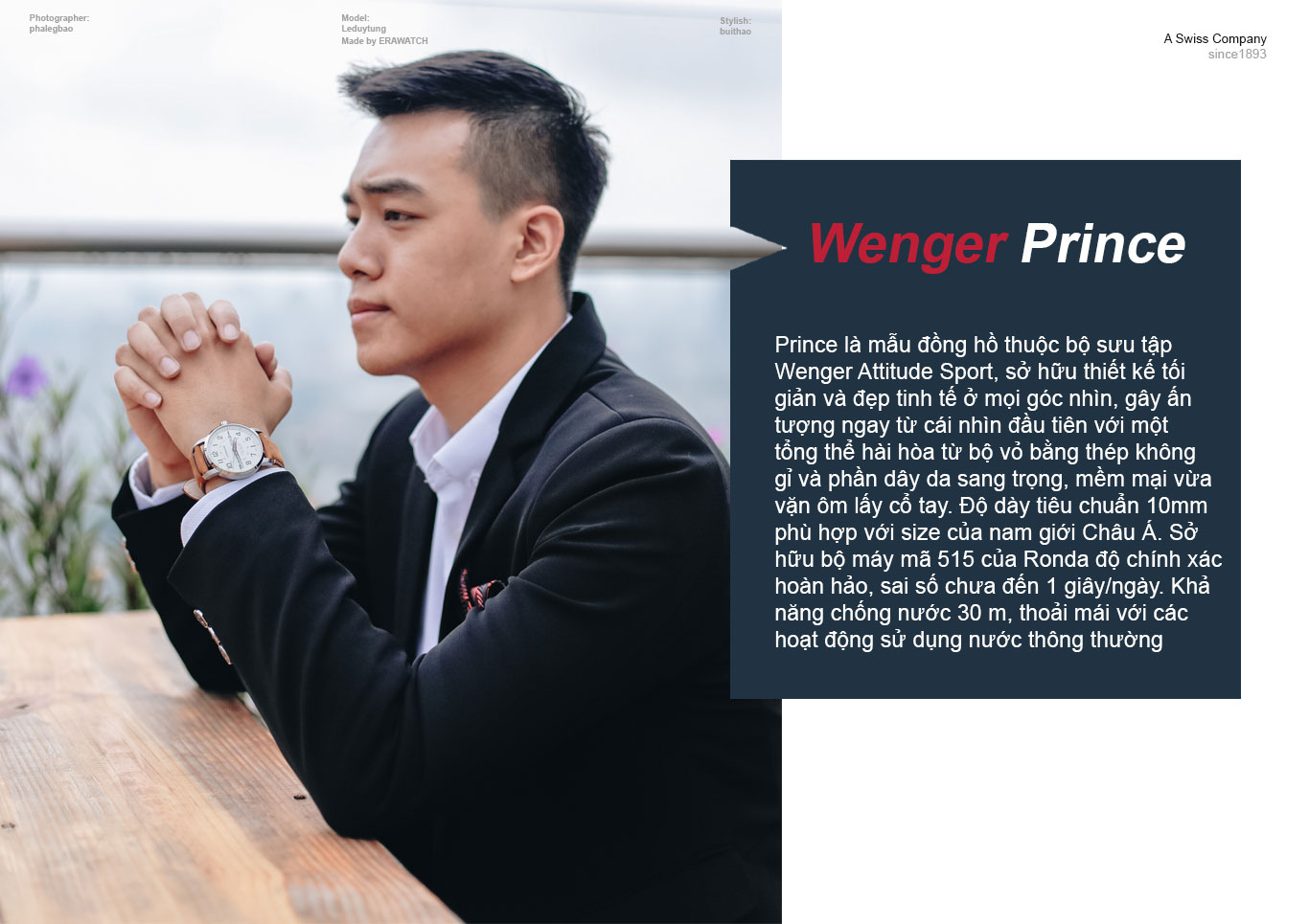 Đồng hồ nam dưới 5 triệu Wenger