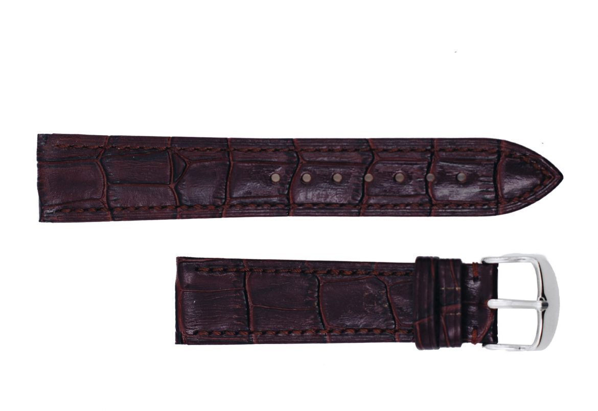 Dây da đồng hồ AL - BR182