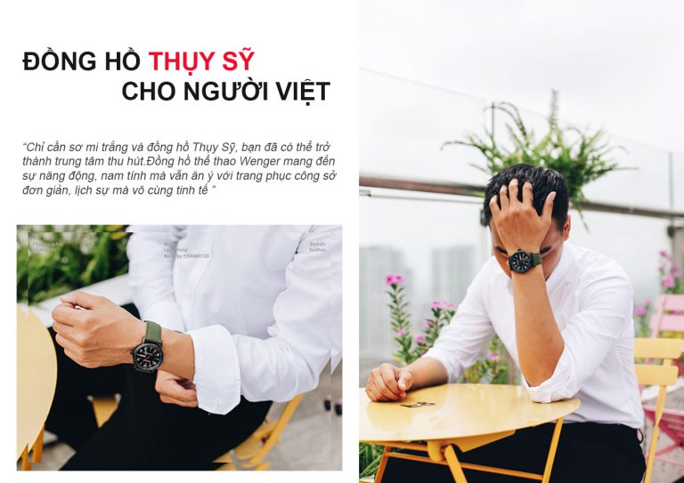 đồng hồ dây da wenger