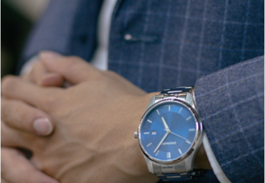 Đồng hồ nam hàng hiệu mặt xanh Wenger