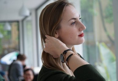 Đồng hồ  thời trang Elixa E096-L371-K1 – Sắc đen huyền bí