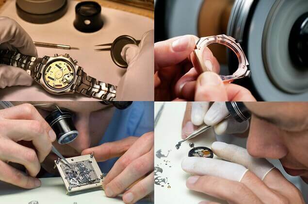 Bảo hành đồng hồ có nhiều chi tiết khác nhau