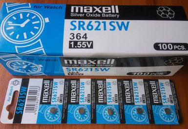 Pin đồng hồ quartz