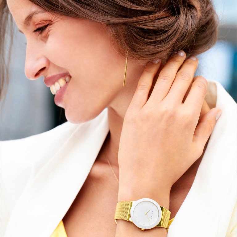 dây kim loại mạ vàng nữ đẹp sang trọng 