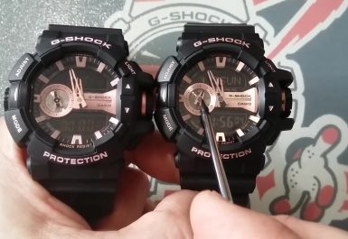 Thay pin đồng hồ G-Shock