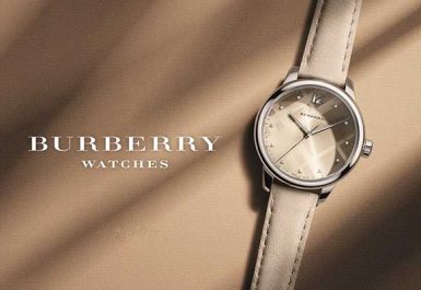 Thay dây đồng hồ Burberry