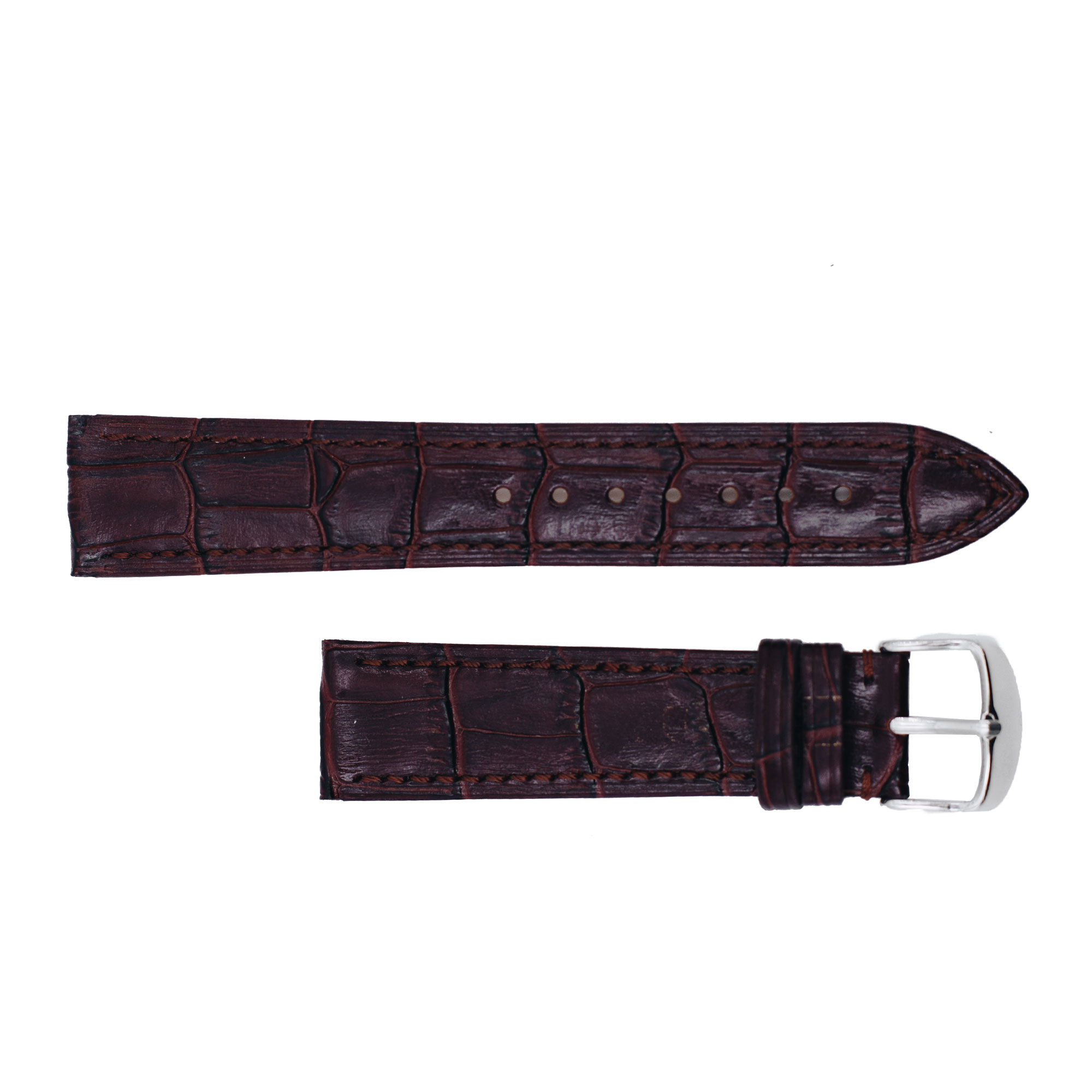 Dây da đồng hồ AL – BR182