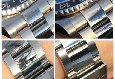 đánh bóng đòng hồ