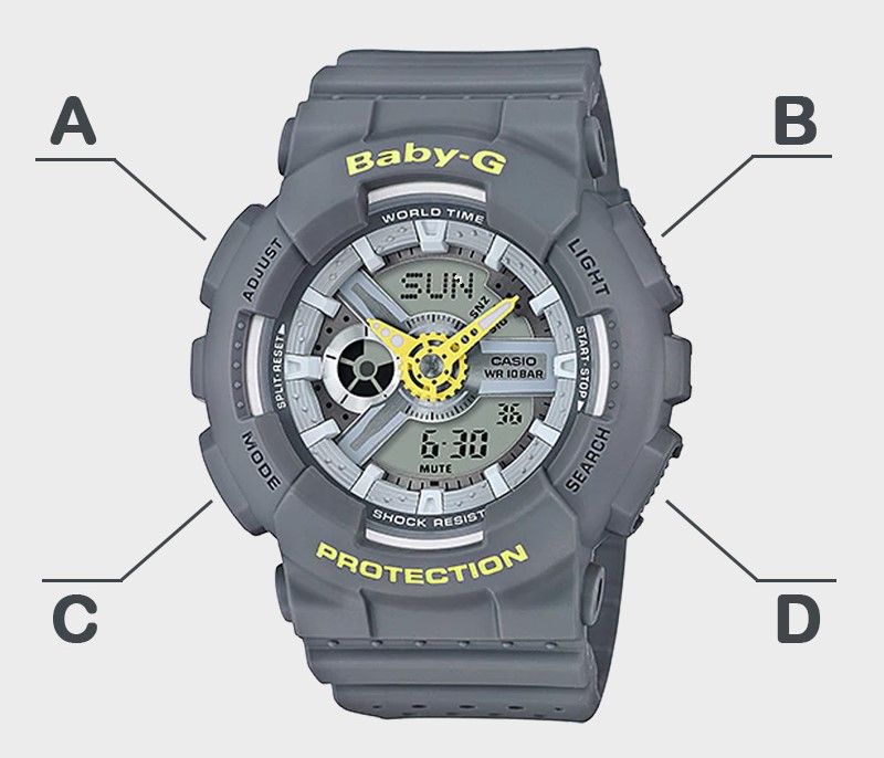 Cách chỉnh kim đồng hồ Baby G - Hướng dẫn chi tiết để duy trì độ chính xác tối ưu